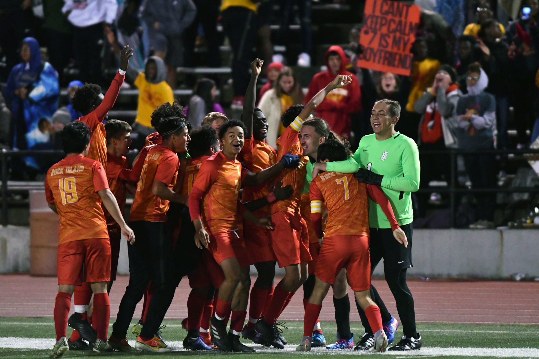 Quincy vs Rock Island boys soccer